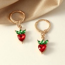 Korean style diamondstudded grape fruit earringspicture21