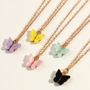 fashion sweet color acrylic butterfly necklace setpicture12