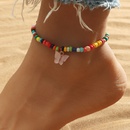 bohemian style butterfly color beaded ankletpicture7
