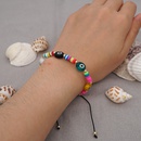 ethnic style candy color soft pottery glass eye bead couple braceletpicture13