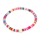 bohemian style color elastic rope heart braceletpicture17