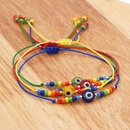 bohemian style glass beads eyes handwoven colorful enamel braceletpicture19