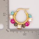 ethnic color crystal gem earringspicture13