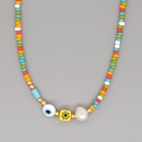 Bohemian Stained Glass Eye Beads Freshwater Pearl Necklacepicture11