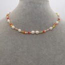 ethnic style rice bead natural freshwater pearl handmade necklacepicture11