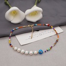 Retro bohemian freshwater pearl color bead necklacepicture8
