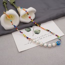 Retro bohemian freshwater pearl color bead necklacepicture11