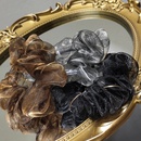 Korean pure color yarn hair scrunchiespicture14
