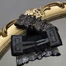 Korean simple full diamond folds bangs clip wholesalepicture12