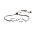 Simple titanium steel word love adjustable braceletpicture27