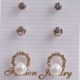 Fashion pearl alloy love earrings setpicture34