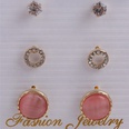Fashion pearl alloy love earrings setpicture40