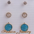 Fashion pearl alloy love earrings setpicture41
