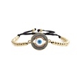 Fashion copper zircon devils eye adjustable braceletpicture21