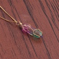 Korean Fashion Multicolor Crystal Pendant Necklacepicture54