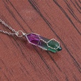 Korean Fashion Multicolor Crystal Pendant Necklacepicture57