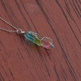 Korean Fashion Multicolor Crystal Pendant Necklacepicture61