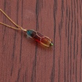 Korean Fashion Multicolor Crystal Pendant Necklacepicture66