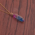 Korean Fashion Multicolor Crystal Pendant Necklacepicture72