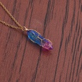 Korean Fashion Multicolor Crystal Pendant Necklacepicture74