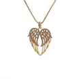 fashion threedimensional pendant copper microinlaid zirconium necklacepicture45
