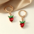 Korean style diamondstudded grape fruit earringspicture27
