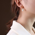 simple water drop pearl zircon earringspicture18