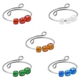 new multicolor bead rotatable metal ring wholesalepicture24
