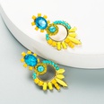 fashion geometric acrylic color flower earringspicture14