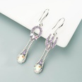 fashion diamond water drop asymmetrical earringspicture16