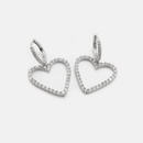 fashion style cubic zirconia heartshaped earringspicture12