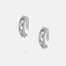 fashion simple goldplated zircon ear clips wholesalepicture10