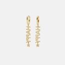 fashion star letter copper earrings wholesalepicture10