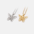 fashion pendant carved butterfly necklacepicture10