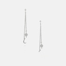 fashion tassel zircon star moon earrings wholesalepicture9
