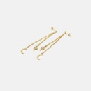 fashion tassel zircon star moon earrings wholesalepicture11