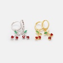 fashion tassel zircon new cherry earringspicture11