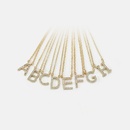fashion 26 letter clavicle necklace wholesalepicture11