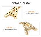 fashion 26 letter clavicle necklace wholesalepicture12