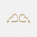 fashion heartshaped zircon earringspicture9