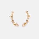 fashion style color goldplated heart shape earringspicture11