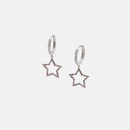 fashion hollow color zircon star earringspicture10