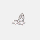 fashion hollow color zircon star earringspicture11