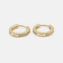 simple fashion goldplated zircon ear hoop wholesalepicture11