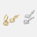 fashion heartshaped pendant copper necklace earrings setpicture14