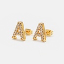fashion diamond DIY letter earrings wholesalepicture20