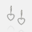 fashion goldplated zircon heartshaped earringspicture8