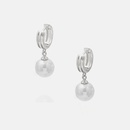 fashion goldplated pearl earrings wholesalepicture8