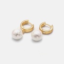 fashion goldplated pearl earrings wholesalepicture10