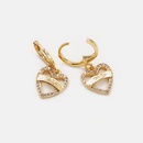 fashion goldplated hollow heartshaped earringspicture11